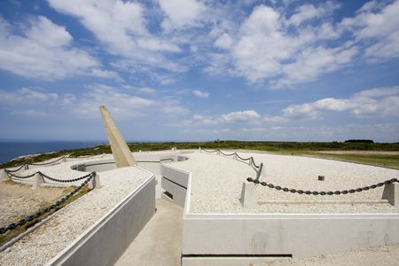 part of a beach in brittanyの写真素材