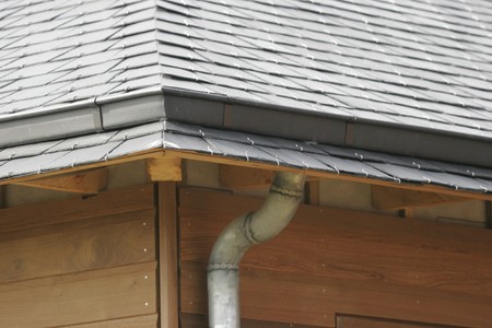 part of a house in cnstruction