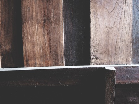 Wooden wallの写真素材