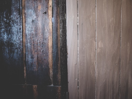 Wooden wallの写真素材