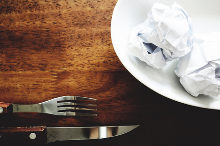 No work No money and No food. The picture of failed work condition consist of disastrously paper on...