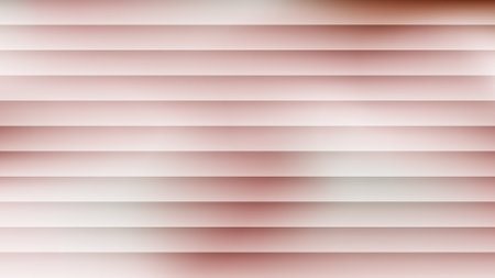 Terracotta reeded glass 3D background. Glassmorphism colorful transparent ribbed glass, horizontal stripes texture.のイラスト素材