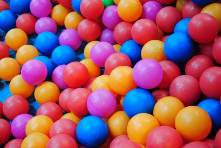 Color ball pitの写真素材