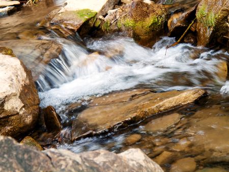 Quick, clean, power mountain river