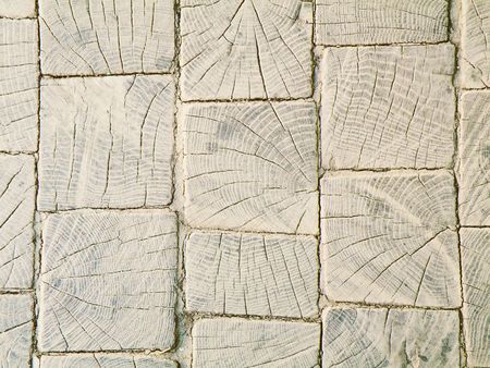 Scene old medieval wooden floor
