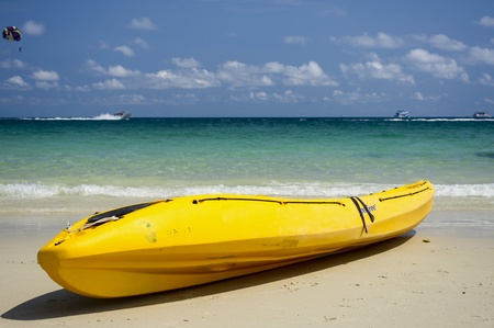 Yellow kayakの素材
