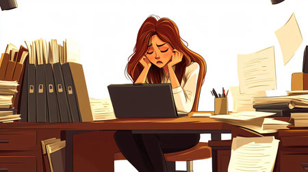 Illustration of a group of scientists working in a plant nursery.の素材