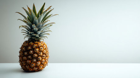 Ripe Pineapple - Fresh and Tasty Tropical Fruit with Vibrant Colorsの素材