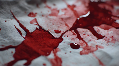 Professional Blood Stains Cut Out with Vivid Visuals for Your Projectsの素材