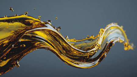 Professional Engine Oil Wave Concept for Automotive Industryの素材
