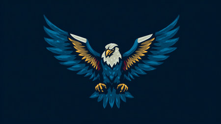 Majestic Eagle Logo Design for Branding and Promotionの素材