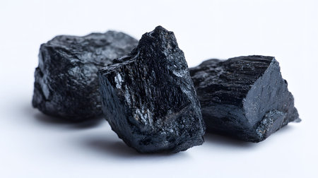 Premium Quality Black Pieces of Mumiyo Shilajit Isolate for Health Supplementsの素材