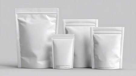 Professional White Package Packaging Mockup for Product Presentationsの素材