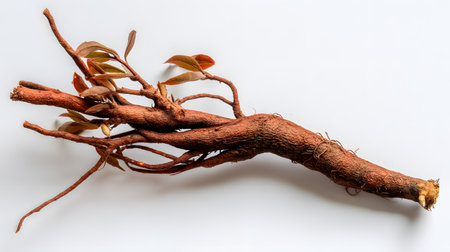 Isolated Indian Madder RAK Root on White Background - Professional Stock Photoの素材