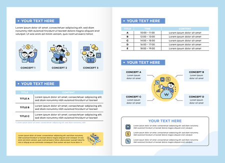 Finance and people, accounts for household economic growth, investment plan management. Vector information illustration.のイラスト素材