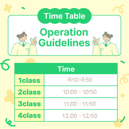 Education. Students studying hard and taking exams. time table templateのイラスト素材