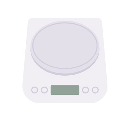 handmade workshop tools. digital scales.のイラスト素材