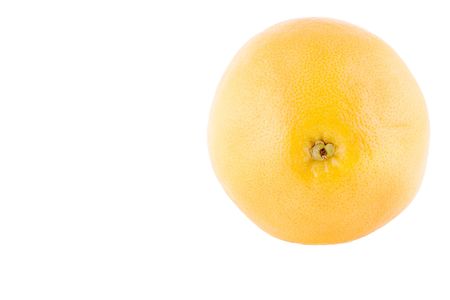 grapefruit isolated on white