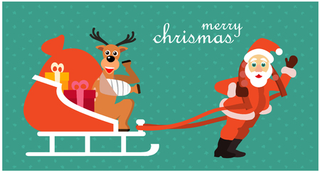 Christmas failureのイラスト素材