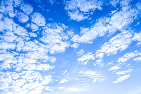 Cluster of cloudsの写真素材