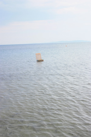Distant chair の写真素材