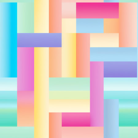 abstract background with colorful squares and rectangles in retro style, vector illustrationの素材