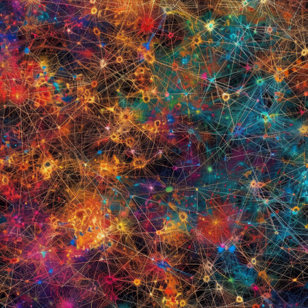 abstract galaxy, computer generated illustration, fractal for graphic designの素材