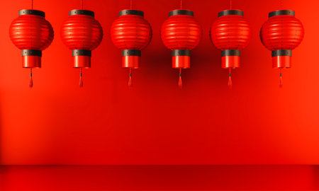 Lush lava color mock up abstract background. 3D renderingの写真素材