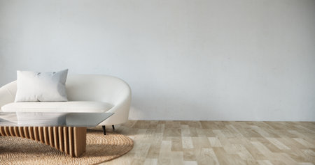 armchair minimalist design japan style.