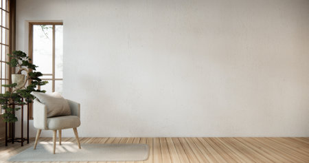 armchair minimalist design japan style.