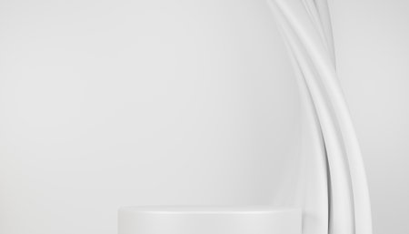 The Stage podium for products decoration suitable .3D renderingの写真素材