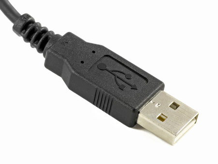 USB cableの写真素材