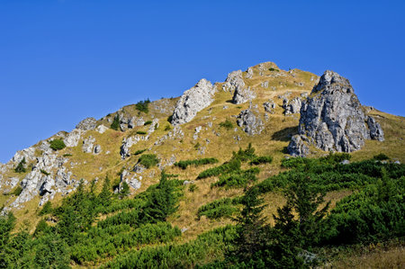 Osobita peak in the Western Tatras (Rohace)の写真素材