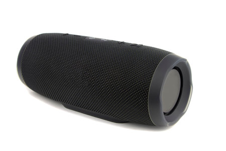 Portable acoustics. Isolated.の写真素材