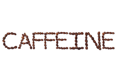 Coffee Quote caffeineの写真素材
