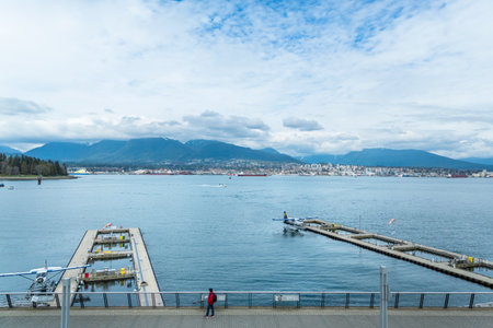 View of the lake Lucerne from the pier