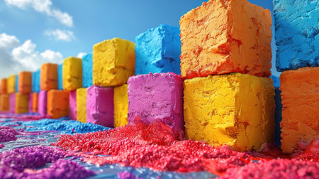 Vibrant Cubic Symphonyの素材