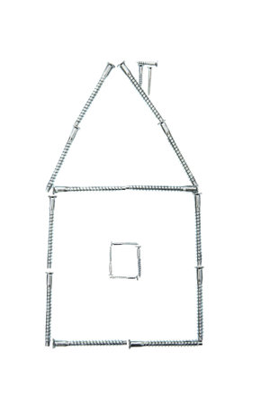 Building from nailsの写真素材