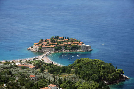 Sveti Stefan, Montenegroのeditorial素材