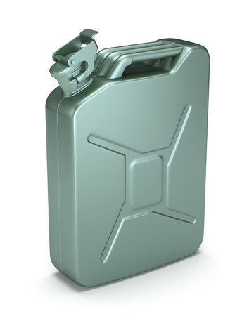 Gasoline jerricanの写真素材