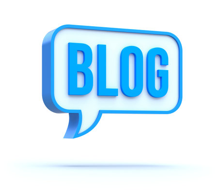 Blog speech bubble
