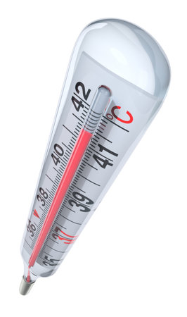 Clinical thermometerの写真素材