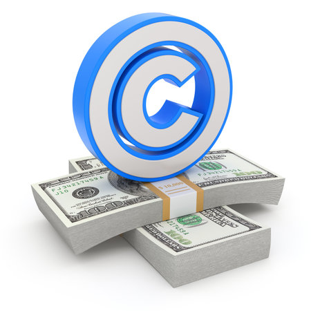 Copyright conceptの写真素材