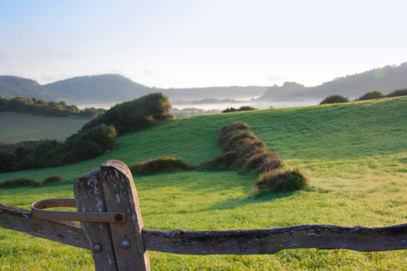 Mountain Monte Toro in Minorcaの写真素材