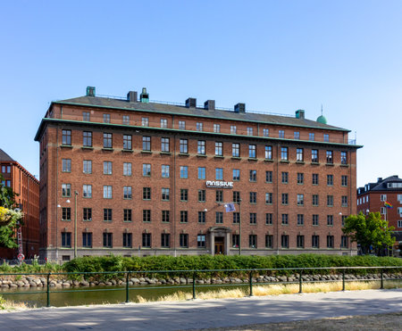 The headquarters of Massive Entertainment, a game developing company in MalmÃ¶.のeditorial素材