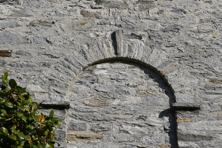 Old Granite Wallの写真素材