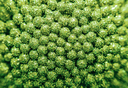green glitter texture Christmas abstract backgroundの写真素材