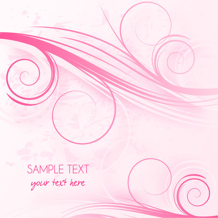 Abstract pink background with place for text, vector illustrationのイラスト素材