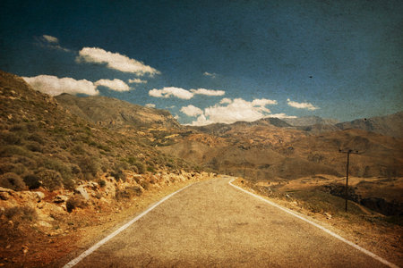 image of  vintage landscapeの写真素材