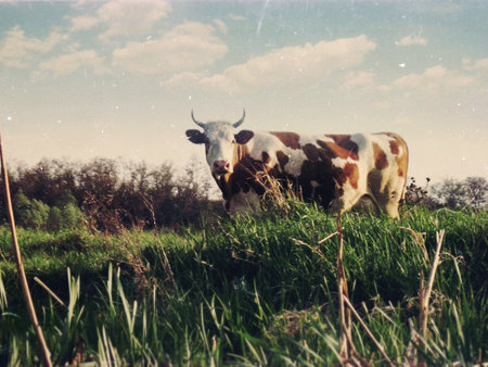 Beautiful scenery, forests in Ukraine, summerの写真素材